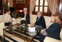 La FUE-UJI se reúne con la alcaldesa de Castellón, Amparo Marco