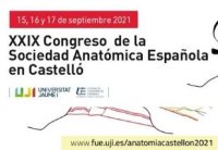 XXIX Congress of the Spanish Anatomical Society