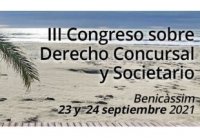 III Congrés de Dret Concursal i Societari