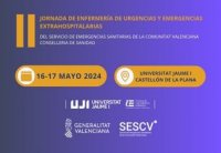 II Conference on Emergency Nursing and Outpatient Emergencies of the Emergency Health Service of SES